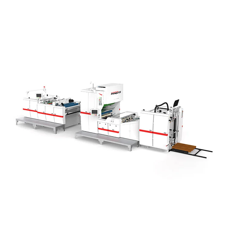 자동 체인 나이프 파우더 제거 라미네이팅 기계